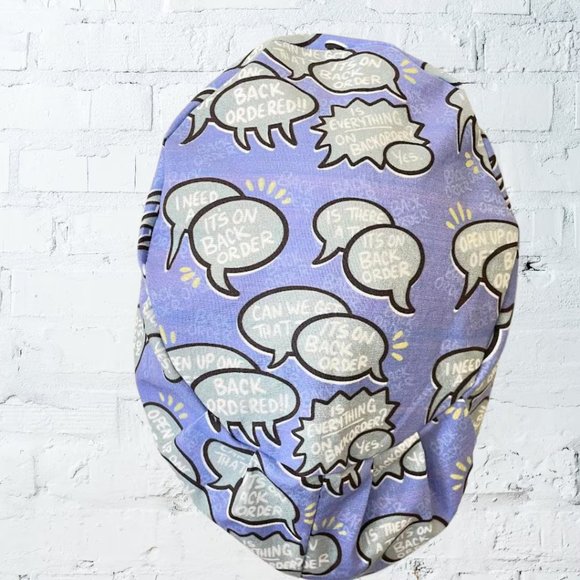 PREMIUM It's on Back Order~Euro Scrub Cap| Unisex Nurse Cap| Scrub Hat| Scrub Ca - Picture 3 of 4